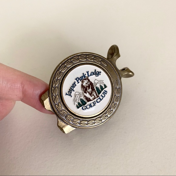 Vintage Jasper park lodge golf club pin marker USA